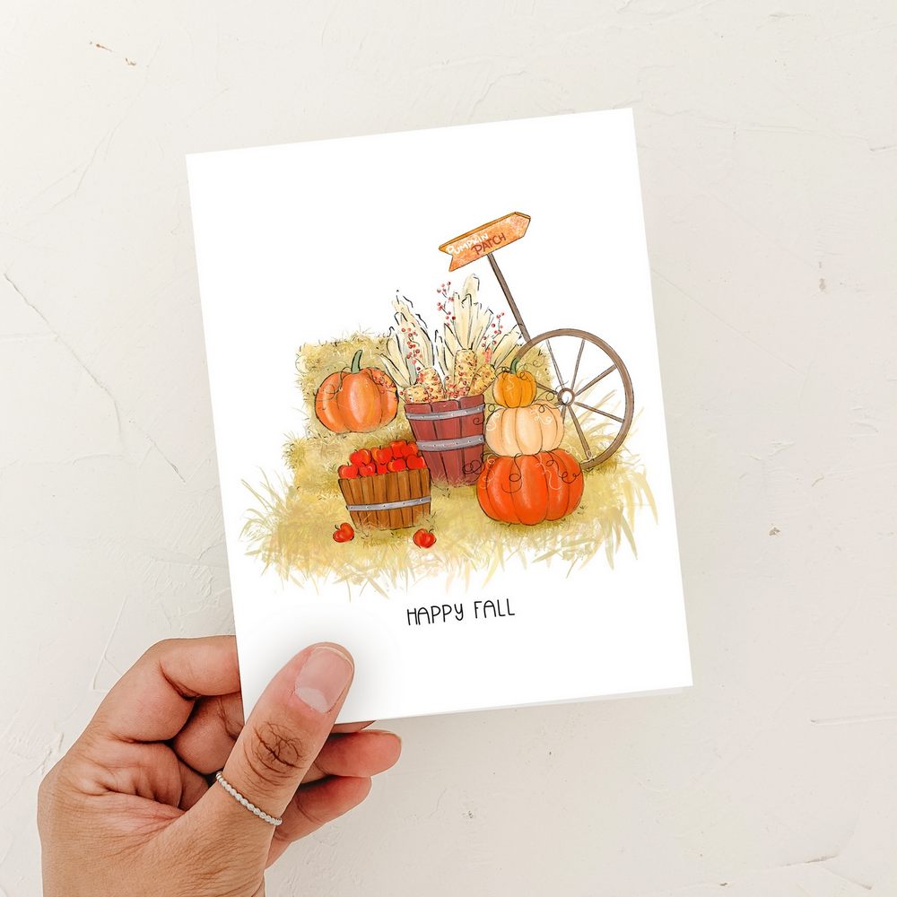 Pumpkin Patch Card