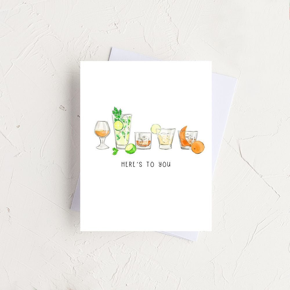 Here's to you! Card