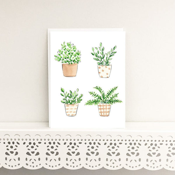 Home Plants Card