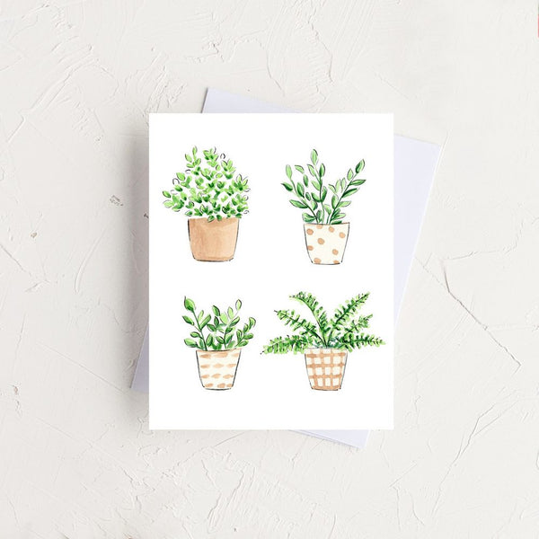 Home Plants Card