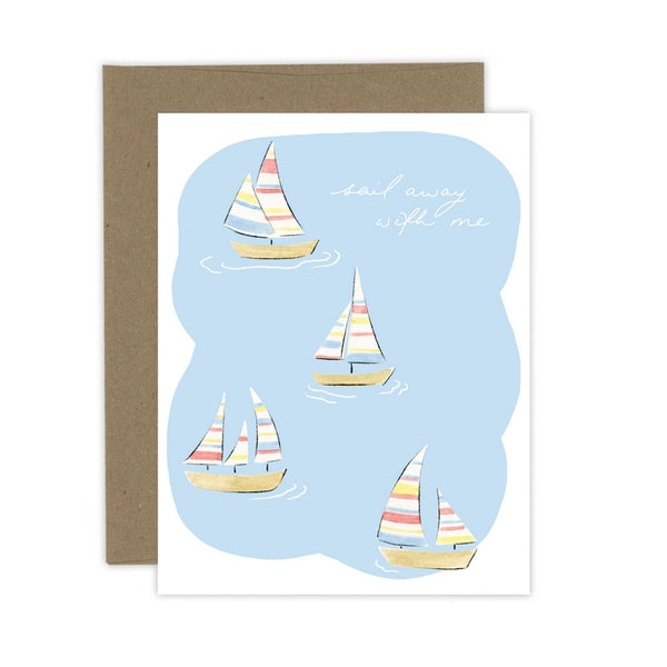 Sail Away with Me Card