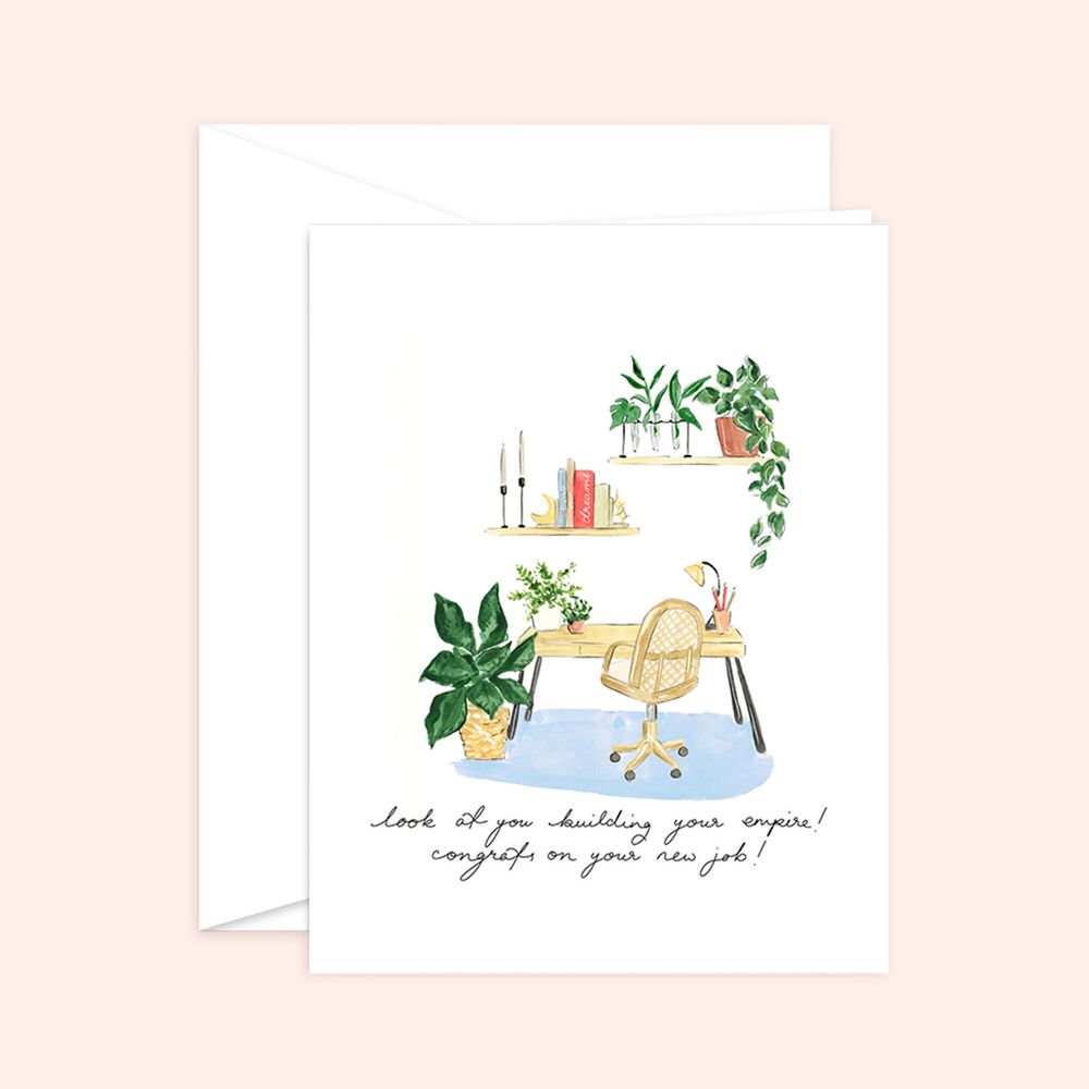 Congrats on the New Job! card