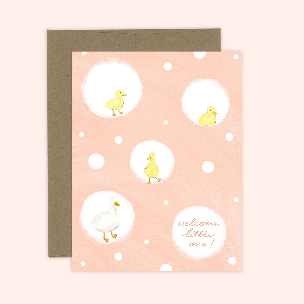 Baby Ducklings card