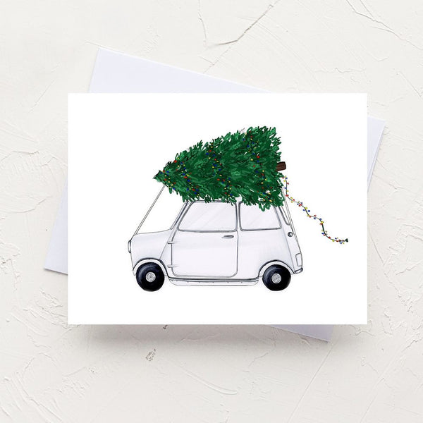 Cooper + Tree - Greeting Card