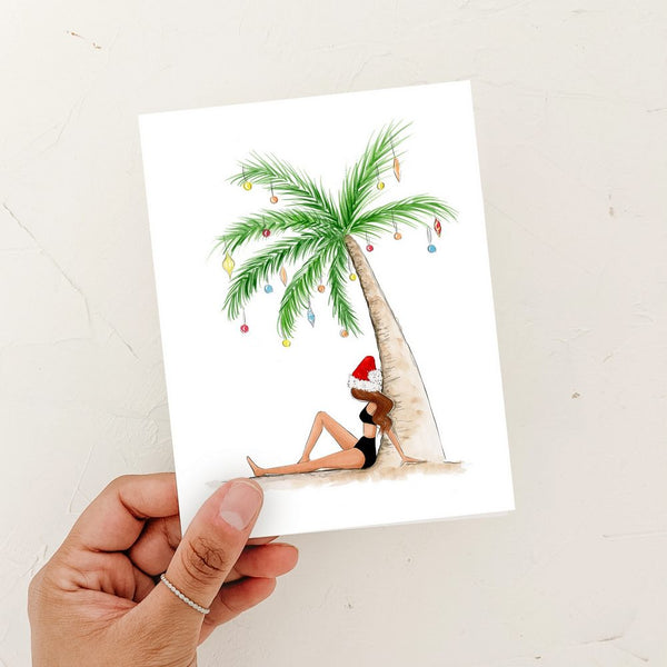 Holidays in the Tropics Greeting Card