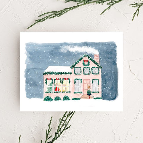 Home for the Holidays Greeting Card