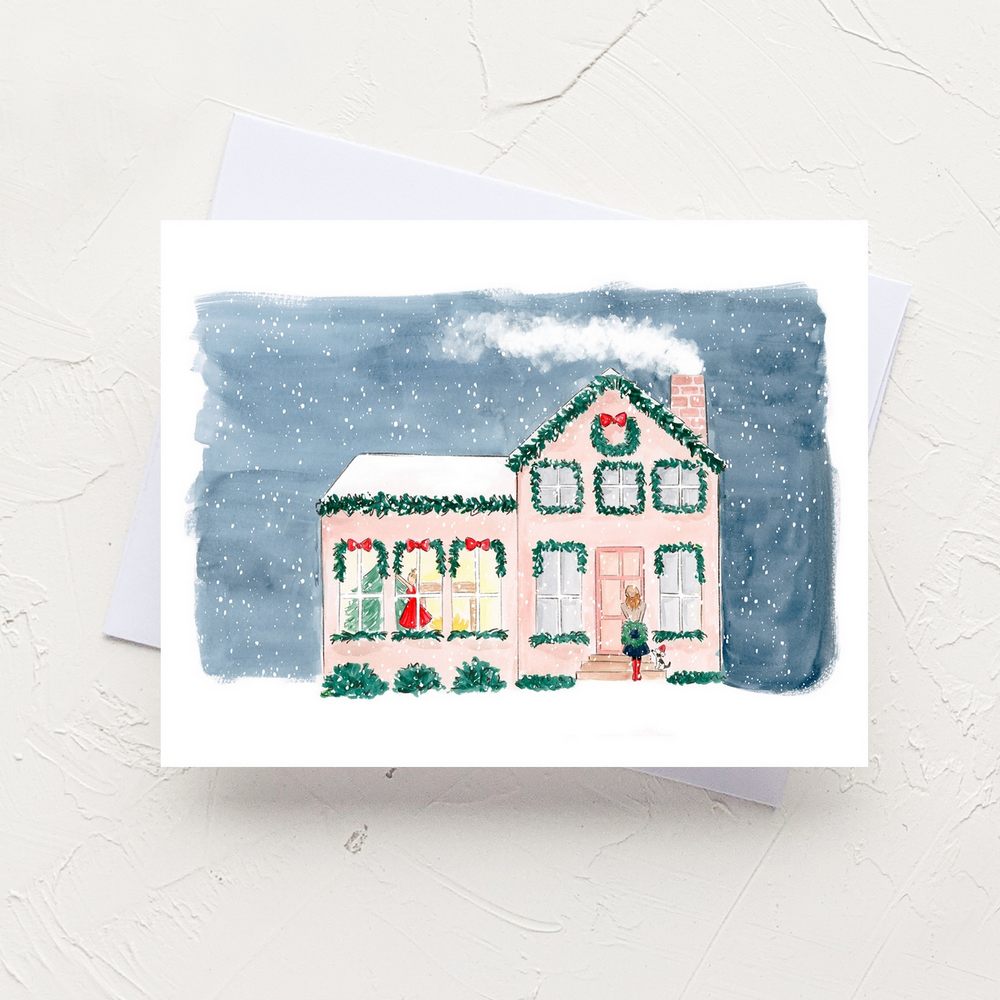 Home for the Holidays Greeting Card