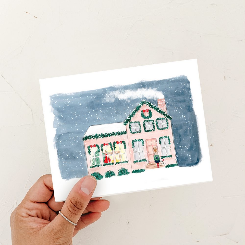 Home for the Holidays Greeting Card