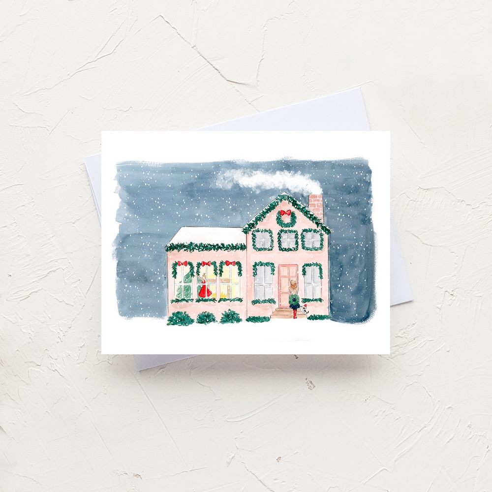 Home for the Holidays Greeting Card