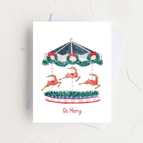 Be Merry Greeting Card