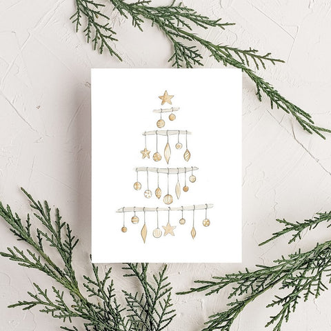 The Christmas Tree Greeting Card