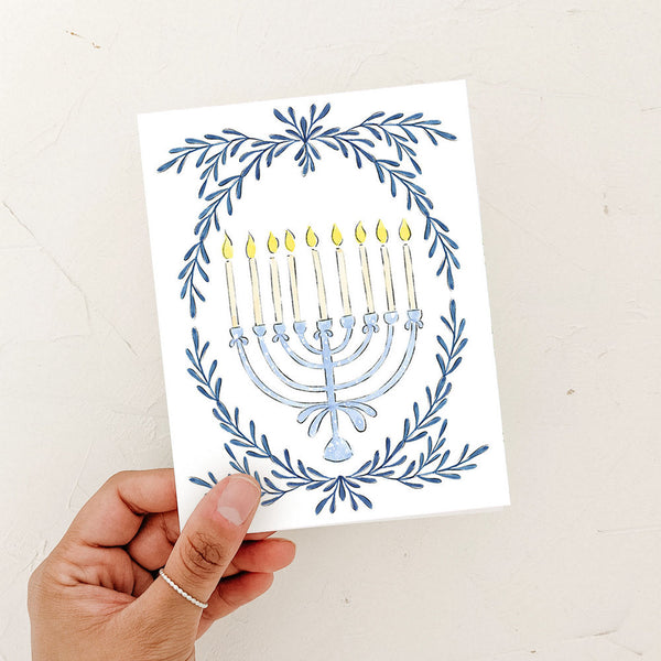 The Menorah Card