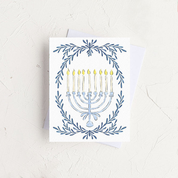 The Menorah Card