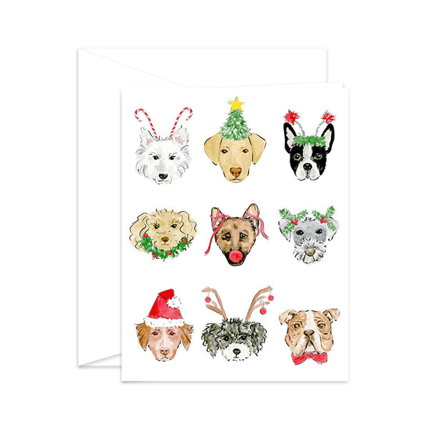 Christmas Dogs Card