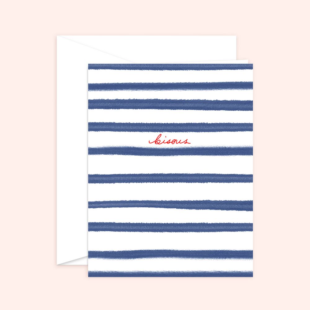 Bisous card