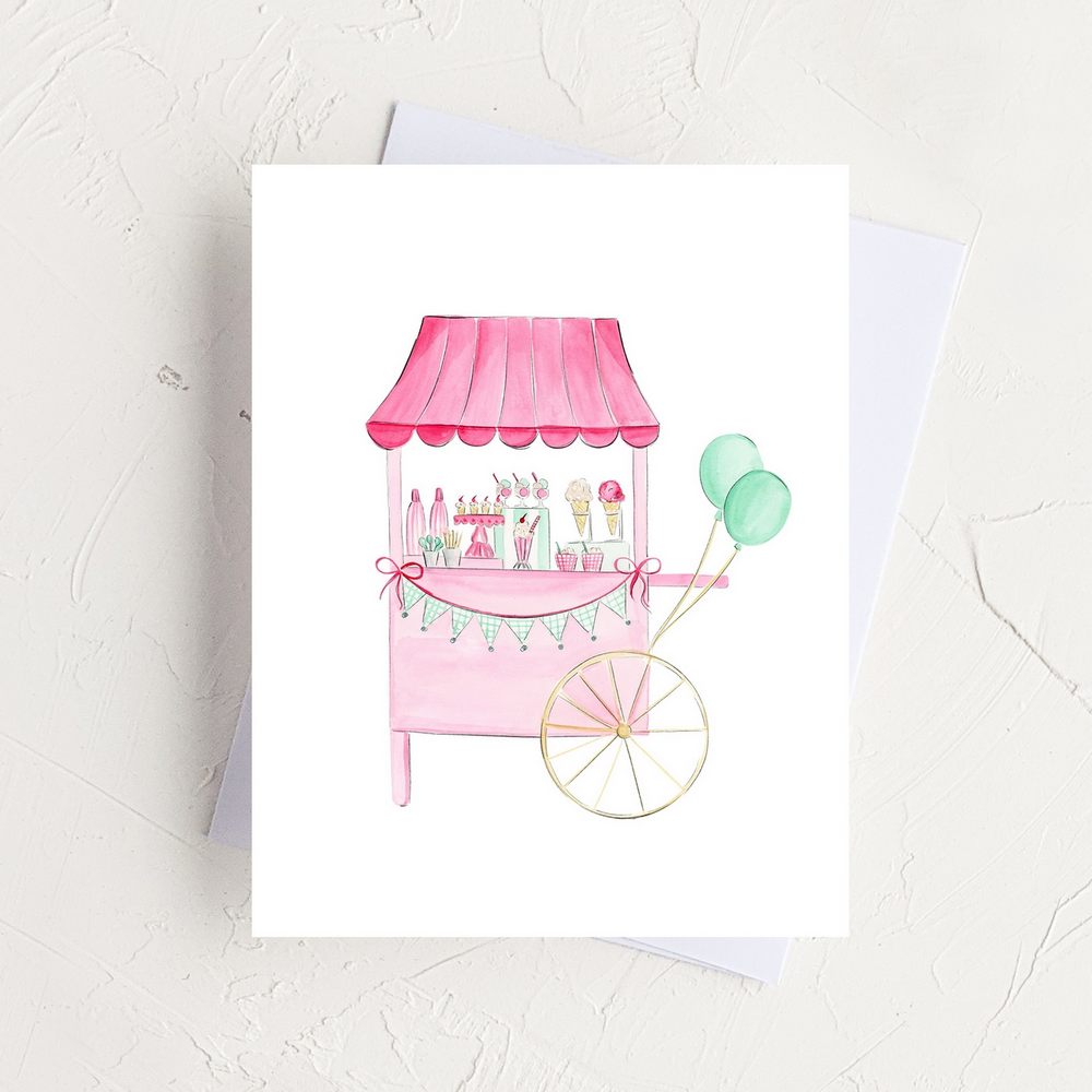 Birthday Ice Cream Card