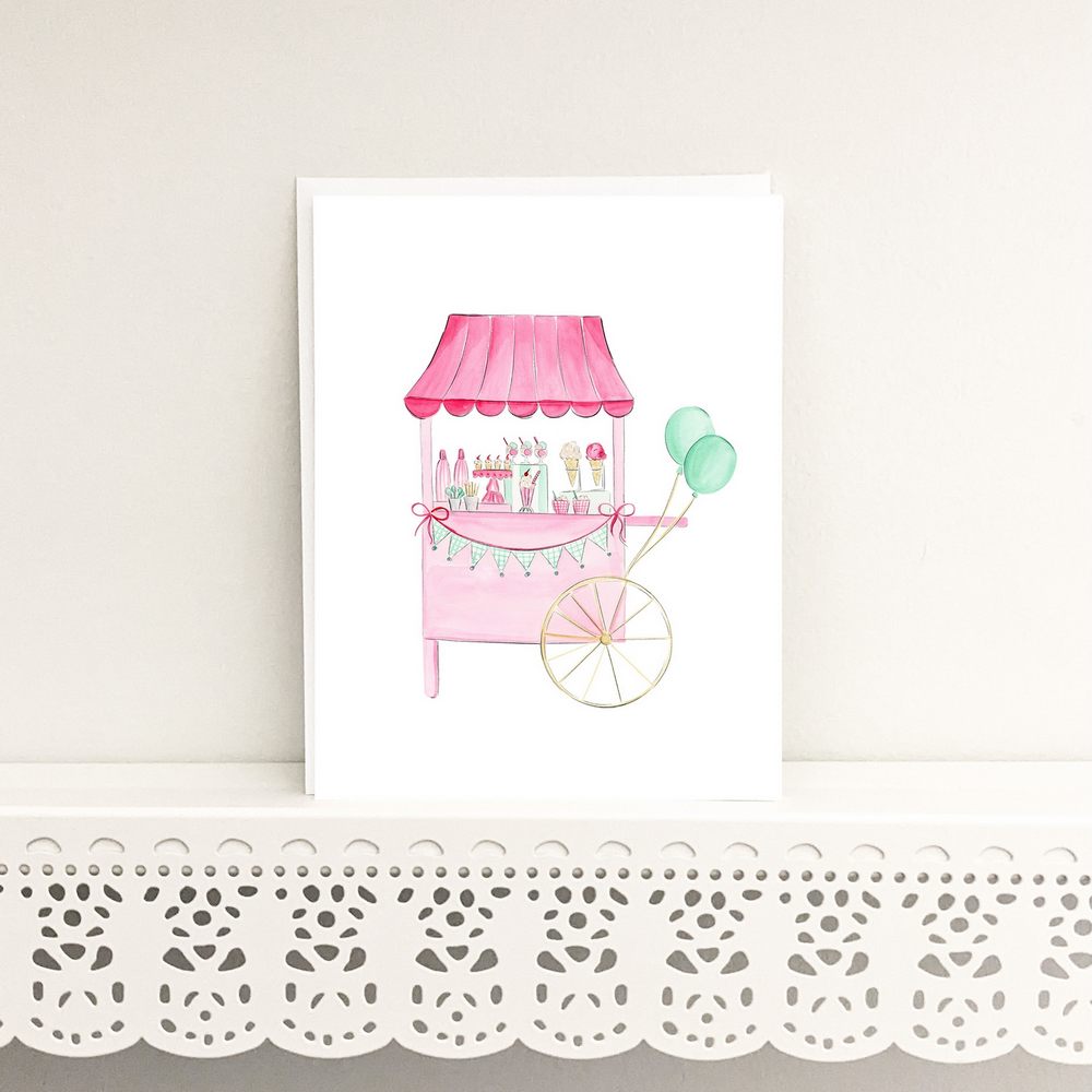 Birthday Ice Cream Card