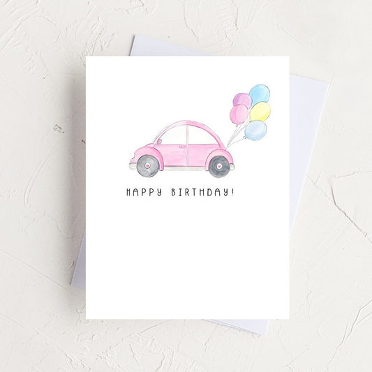 Birthday Beetle Card