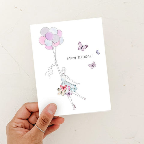 Birthday Butterflies Card