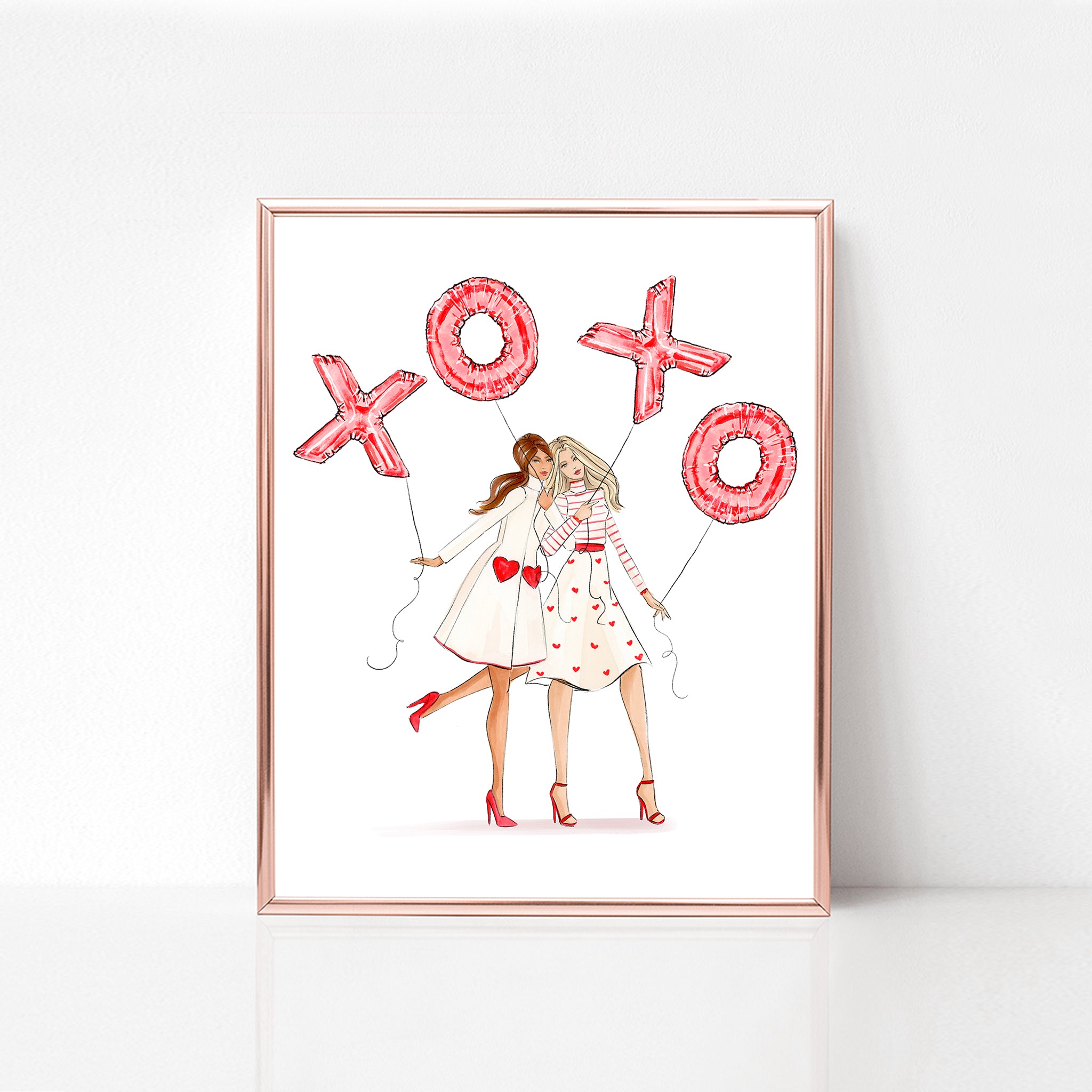 Galentine's Day! -  Select Hair Color/Skin Tone