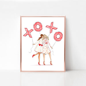 Galentine's Day! -  Select Hair Color/Skin Tone