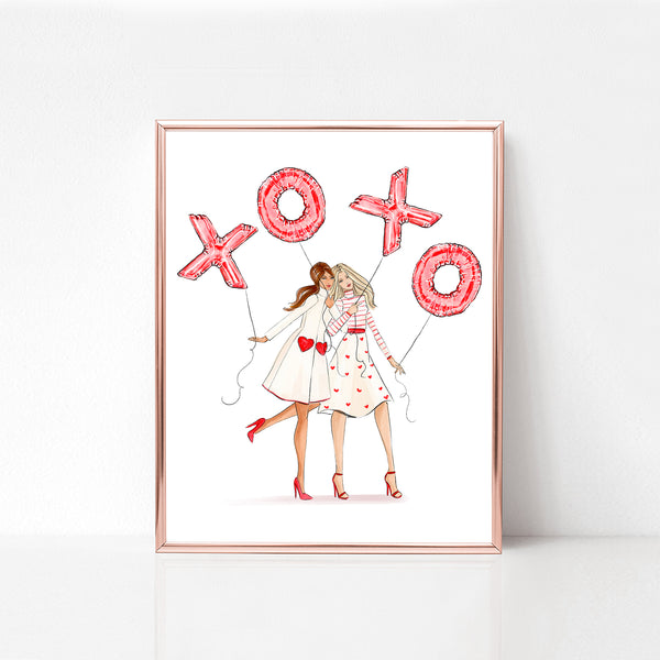 Galentine's Day! -  Select Hair Color/Skin Tone