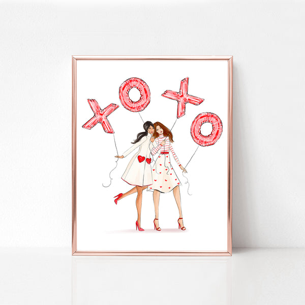 Galentine's Day! -  Select Hair Color/Skin Tone