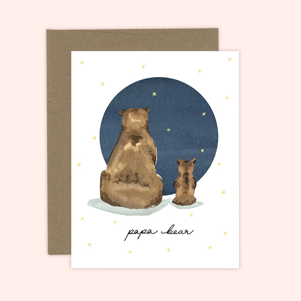 Papa Bear card
