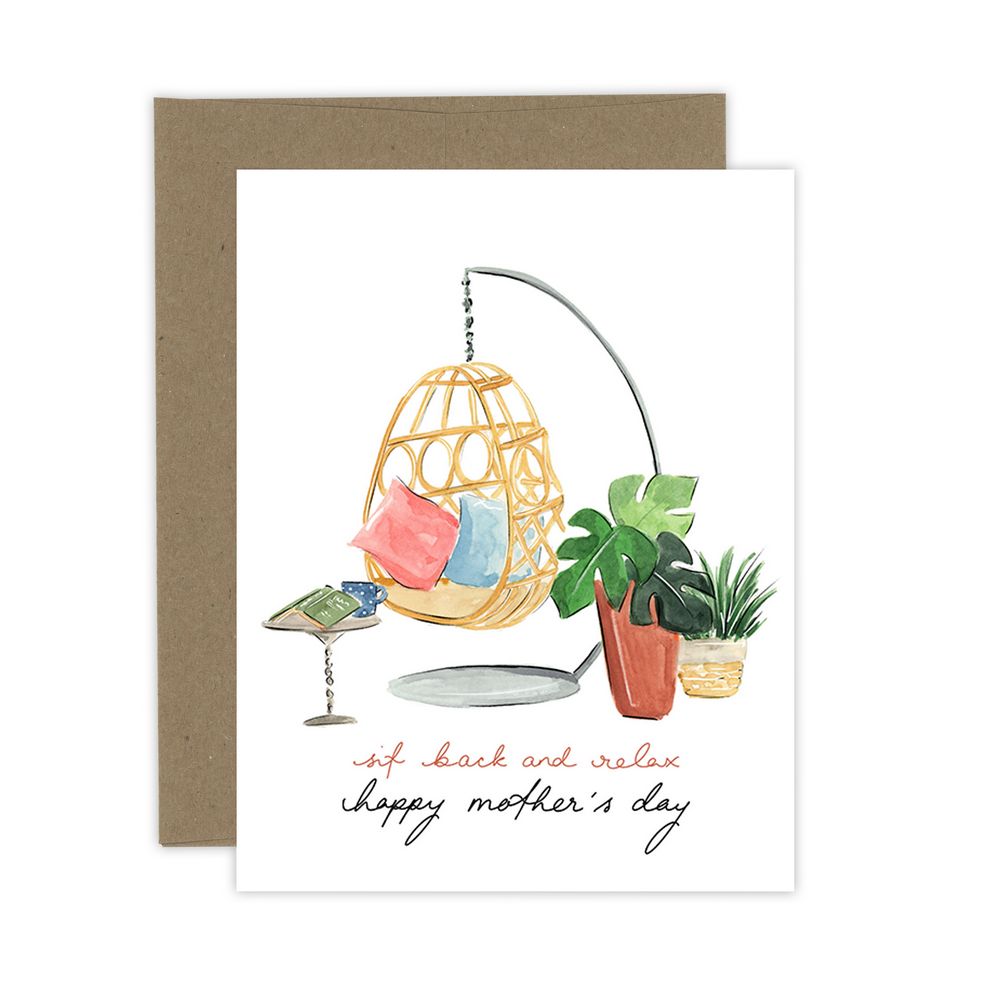 Sit Back and Relax Mom card