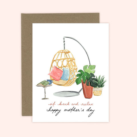 Sit Back and Relax Mom card