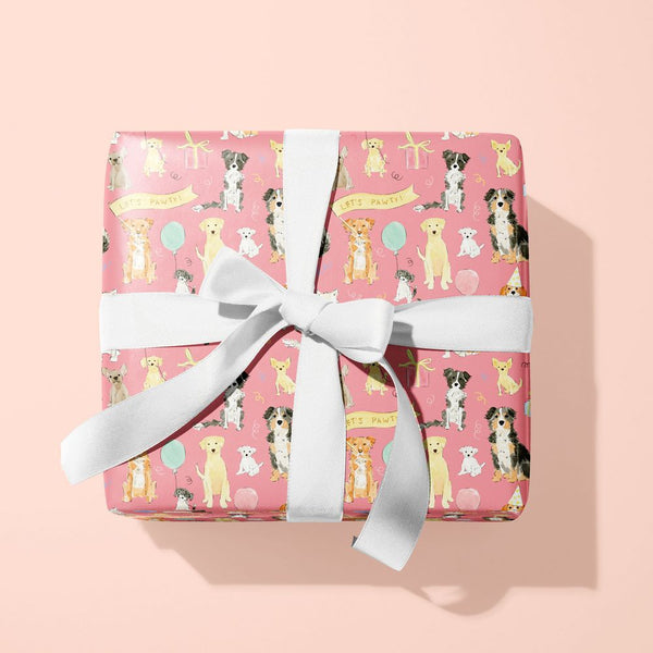 Dog Pawty Gift Wrap