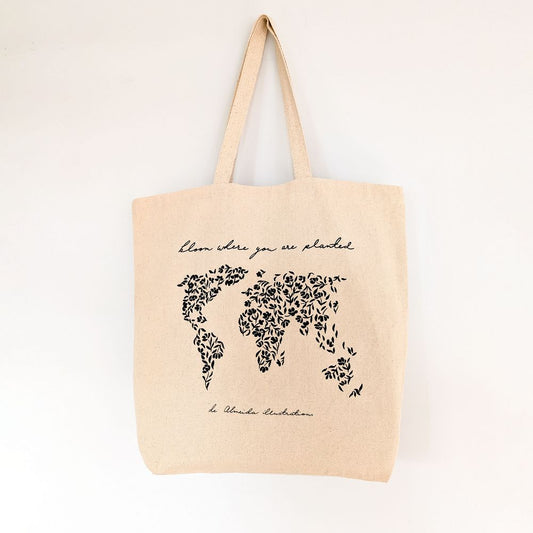 Bloom Where You are Planted Tote Bag