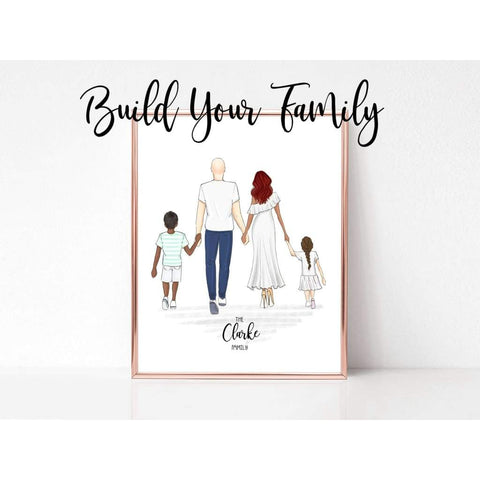Build Your Family - art print