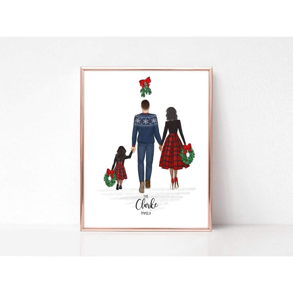 Build Your Family - Christmas Edition - art print