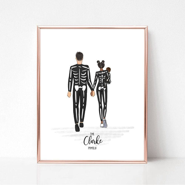 Build Your Family - Halloween Edition Art Print baby