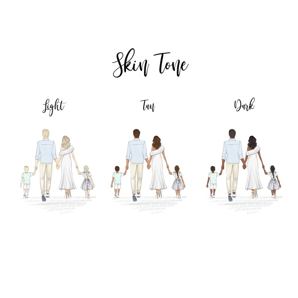 Build Your Family - Winter Edition - art print