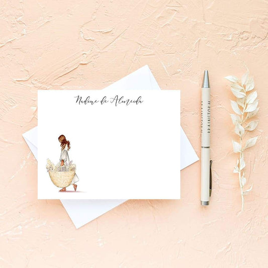 The French Basket Notecard