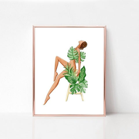 Lady Tropics - Art Print