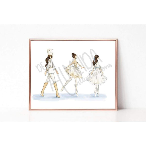 Fashion Illustration Art | The Nutcracker Art Print