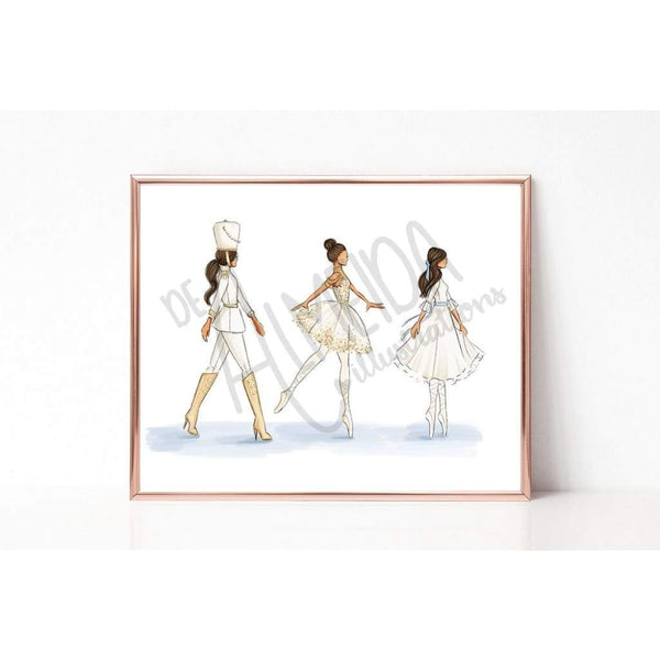 Fashion Illustration Art | The Nutcracker Art Print