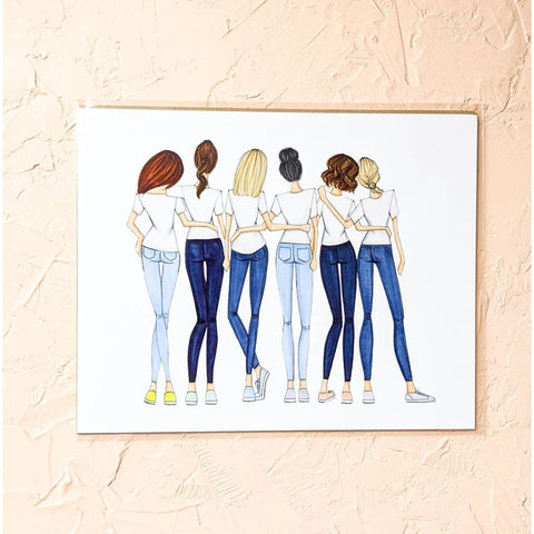 SALE BFF 8x10 - 8 x 10 - Art Print