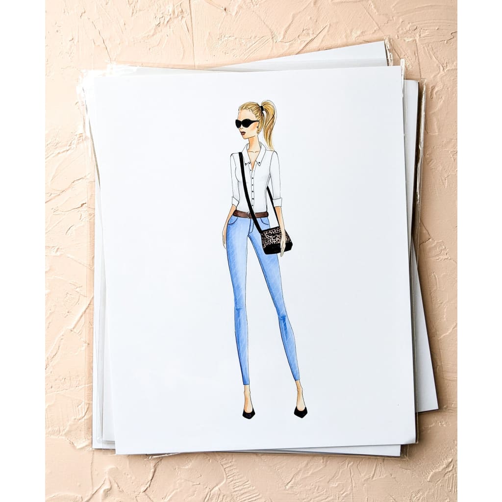 SALE City Chic 8x10 - 8 x 10 - Art Print