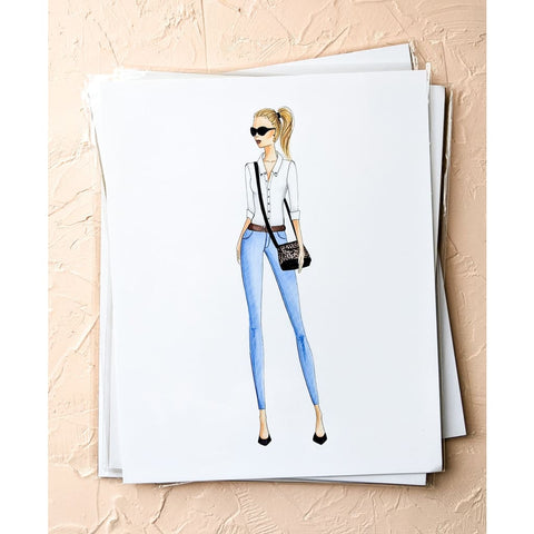SALE City Chic 8x10 - 8 x 10 - Art Print