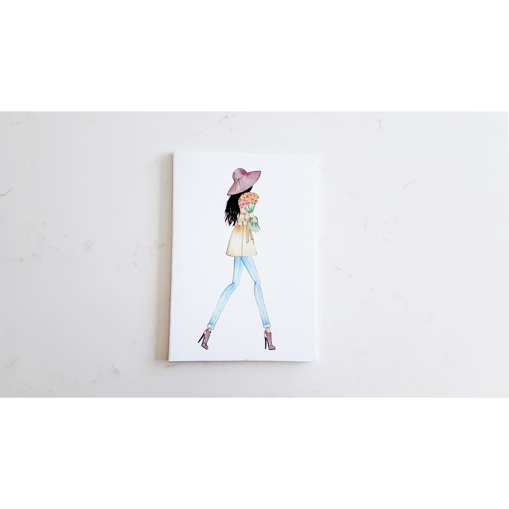 Fall Girl Notebook - Notebook