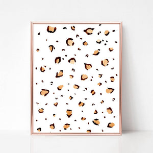 SALE Leopard Print 11x14 - Art