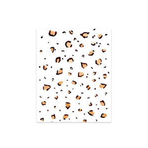 SALE Leopard Print 5x7 - 5 x 7 - Art