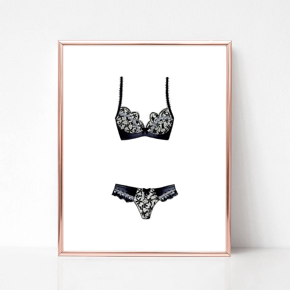 SALE Lingerie 11x14 - Art Print