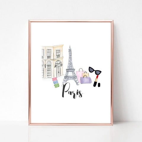 SALE Take me to Paris 8X10 - 8 x 10 - Art Print