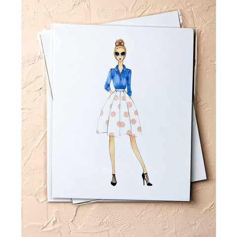 SALE Polka Dots 8x10 - 8 x 10 - Art Print