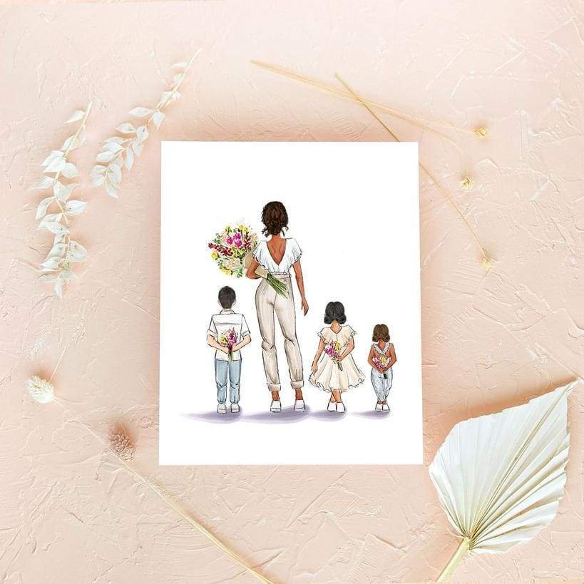 My Wildflower - art print